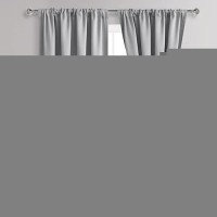 Jiuzhen Silver Grey Curtains For Living Room Thermal Insulated Blackout Curtains With Tiebacks 2 Panels Room Darkening Rod Po