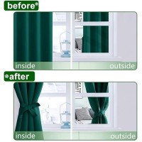 Hiasan Christmas Room Darkening Curtains For Bedroom 70 X 84 Inches Thermal Insulated Energy Saving Window Drapes For Livin