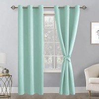 Hiasan Blackout Curtains For Bedroom 38 X 84 Inches Long Thermal Insulated Energy Saving Window Curtains For Living Room 2