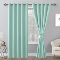 Hiasan Blackout Curtains For Bedroom 60 X 84 Inches Long Thermal Insulated Energy Saving Window Curtains For Living Room 2