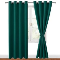 Hiasan Blackout Curtains For Bedroom 52 X 96 Inches Long Thermal Insulated Energy Saving Window Curtains For Living Room 2