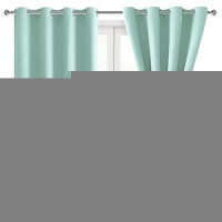 Hiasan Blackout Curtains For Bedroom 52 X 54 Inches Long Thermal Insulated Energy Saving Window Curtains For Living Room 2