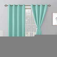 Hiasan Blackout Curtains For Bedroom 52 X 54 Inches Long Thermal Insulated Energy Saving Window Curtains For Living Room 2