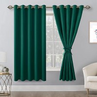 Hiasan Room Darkening Curtains For Bedroom 60 X 72 Inches Thermal Insulated Energy Saving Window Drapes For Living Roomdor