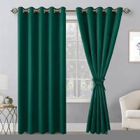 Hiasan Blackout Curtains For Bedroom 60 X 84 Inches Long Thermal Insulated Energy Saving Window Curtains For Living Room 2