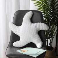 Fumete Starfish Pillow Beach Starfish Shaped Throw Pillows 20 Starfish Stuffed Animal Cute Plush Coastal Decor Ocean Star Pill