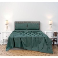 Royale Linens 300 Thread Count 100 Long Staple Combed Cotton Textured Sheet Set 3 Piece Twin Bed Sheet 1 Fitted Sheet 1 Fl