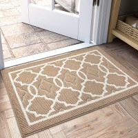 Chichic Khaki Indoors Doormat 315 X 20 Inch Welcome Mat Front Back Indoors Door Mats For Home Entrance Entry Way Entry Rugs