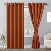 Hiasan Blackout Curtains For Bedroom 60 X 84 Inches Long Thermal Insulated Light Blocking Window Curtains For Living Roomk