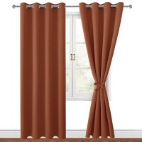 Hiasan Fall Blackout Curtains For Bedroom Home Decor 52 X 96 Inches Long Thermal Insulated Light Blocking Window Curtains F