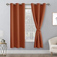 Hiasan Fall Blackout Curtains For Bedroom 42 X 63 Inches Length Thermal Insulated Light Blocking Window Curtains For Living