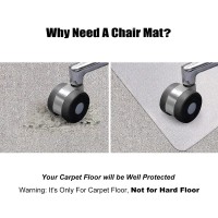 Kuyal Carpet Chair Mat, 48