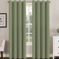 Hversailtex Premium Blackout Thermal Insulated Room Darkening Curtains For Bedroomliving Room Classic Grommet Top 2 Panels