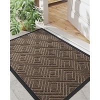 Dexi Door Mat Heavy Duty Outdoor Indoor Doormat Stain And Fade Resistant Non Slip Front Door Mats Patio Entryway Floor Mat 1