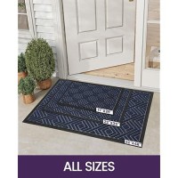 Dexi Door Mat Heavy Duty Outdoor Indoor Doormat Stain And Fade Resistant Non Slip Front Door Mats Patio Entryway Floor Mat 1