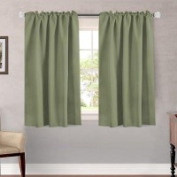 Hversailtex Blackout Curtains For Living Room Thermal Insulated Window Treatment Panels Room Darkening Blackout Drapes Back Tab