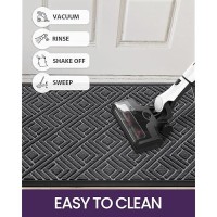 Dexi Door Mat Heavy Duty Outdoor Indoor Doormat Stain And Fade Resistant Non Slip Front Door Mats Patio Entryway Floor Mat 1