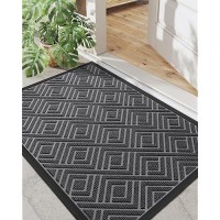 Dexi Door Mat Heavy Duty Outdoor Indoor Doormat Stain And Fade Resistant Non Slip Front Door Mats Patio Entryway Floor Mat 3