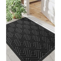 Dexi Door Mat Heavy Duty Outdoor Indoor Doormat Stain And Fade Resistant Non Slip Front Door Mats Patio Entryway Floor Mat 1