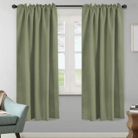 Hversailtex Blackout Curtains For Living Room Thermal Insulated Window Treatment Panels Room Darkening Blackout Drapes Back Tab