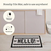 Letterfolk Customizable Doormat - Large All Weather Non-Slip Rubber Doormat 36