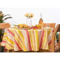 Yihomer Indoor Outdoor Tabletop For Spring Summer Decorations Picnics And Dinner Parties Stain And Water Resistant Crayon Ar