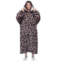 Waitu Wearable Blanket Sweatshirt Gifts For Women And Men Sherpa Wearable Blanket Hoodie Oversized Thick Sherpa Hoodie Blanket