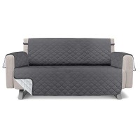 Utopia Bedding Reversible Sofa Couch Cover Water Resistant Slipcover Furniture Protector With Foam Sticks And Elastic Straps Fo