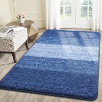 Kitinjoy Indoor Door Mat 59X36 Nonslip Absorbent Dirt Trapper Entrance Mat Lowprofile Washable Inside Floor Mat Durable Sof