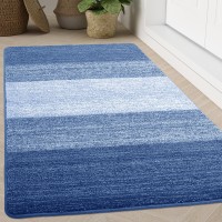 Kitinjoy Indoor Door Mat 71X47 Nonslip Absorbent Dirt Trapper Entrance Mat Lowprofile Washable Inside Floor Mat Sturdy Soft