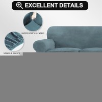 Festicorp Sofa Cover Velvet Couch Covers For Dogs Stretch Sofa Slipcovers Thick Furniture Covers For Pets Washable Chair Cov