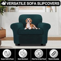 Festicorp Sofa Cover Velvet Couch Covers For Dogs Stretch Sofa Slipcovers Thick Furniture Covers For Pets Washable Chair Cov