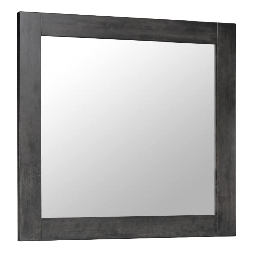 Lorenzo Rectangular Dresser Mirror Dark Grey