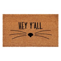 Calloway Mills 108693672 Hey Yall Whiskers Doormat 36 X 72