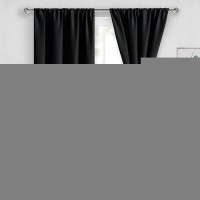 Jiuzhen Blackout Curtains For Bedroom Thermal Insulated Room Darkening Noise Reducing 52 X 45 Inch Length Curtains For Living