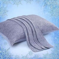 Elegear Cooling Pillow Cases For Hot Sleepers Japanese Qmax 045 Cooling Pillowcases Both Sidescoolingcotton Breathable S