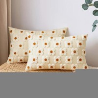 Emema Decorative Throw Pillow Covers Rhombic Jacquard Pillowcase Cushion Case Rectangle For Couch Sofa Bed Living Room Bedroom S