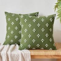 Emema Decorative Throw Pillow Covers Rhombic Jacquard Pillowcase Cushion Case Squarefor Couch Sofa Bed Living Room Bedroom Set O