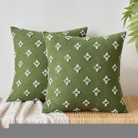 Emema Decorative Throw Pillow Covers Rhombic Jacquard Pillowcase Cushion Case Squarefor Couch Sofa Bed Living Room Bedroom Set O