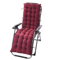 Jaysydd Chair Cushion Rocking Chair Cushion With Ties High Back Patio Chair Pad Indoor Or Outdoor Waterproof Fade-Resistant 50X19In Burgundy