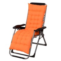 Jaysydd Chair Cushion Rocking Chair Cushion With Ties High Back Patio Chair Pad Indoor Or Outdoor Waterproof Fade-Resistant 69X19In Orange