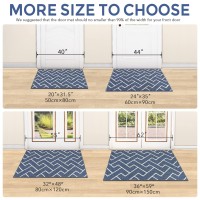 Hicorfe Indoor Doormat Front Back Door Mat Non Slip Rubber Backing 24X35 Absorbent Resist Dirt Entryway Doormat Inside Floor