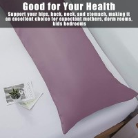 Body Cooling Pillow Cases Cover Bamboo Rayon Body Pillowcases With Zipper Closure Cool Breathable Pillow Case For Hot Sleepe