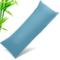 Body Cooling Pillow Cases Cover Bamboo Rayon Body Pillowcases With Zipper Closure Cool And Breathable Pillow Case For Hot Slee