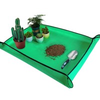 39 X 31 Large Repotting Mat For Indoor Plants Transplanting Control Mess Table Top Gardener Portable Potting Tray Succulent