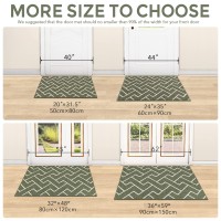 Hicorfe Indoor Doormat Front Back Door Mat Rubber Backing Non Slip Door Mats 47X71 Absorbent Resist Dirt Entrance Doormat In