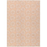 Indooroutdoor Surfside Asr40 Nectarine Washable 10 X 14 Rug