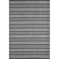 Provo 5791 Grey Stripes Area Rug, Size - 3'3