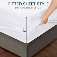 Utopia Bedding Premium Waterproof Mattress Protector California King Size Viscose Made From Bamboo Mattress Cover Breathable