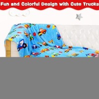 Lukeight Toddler Blanket For Boys And Girls 380 Gsm Thick Kids Blanket For Birthday Gifts Cozy Baby Blanket Plush Receiving B